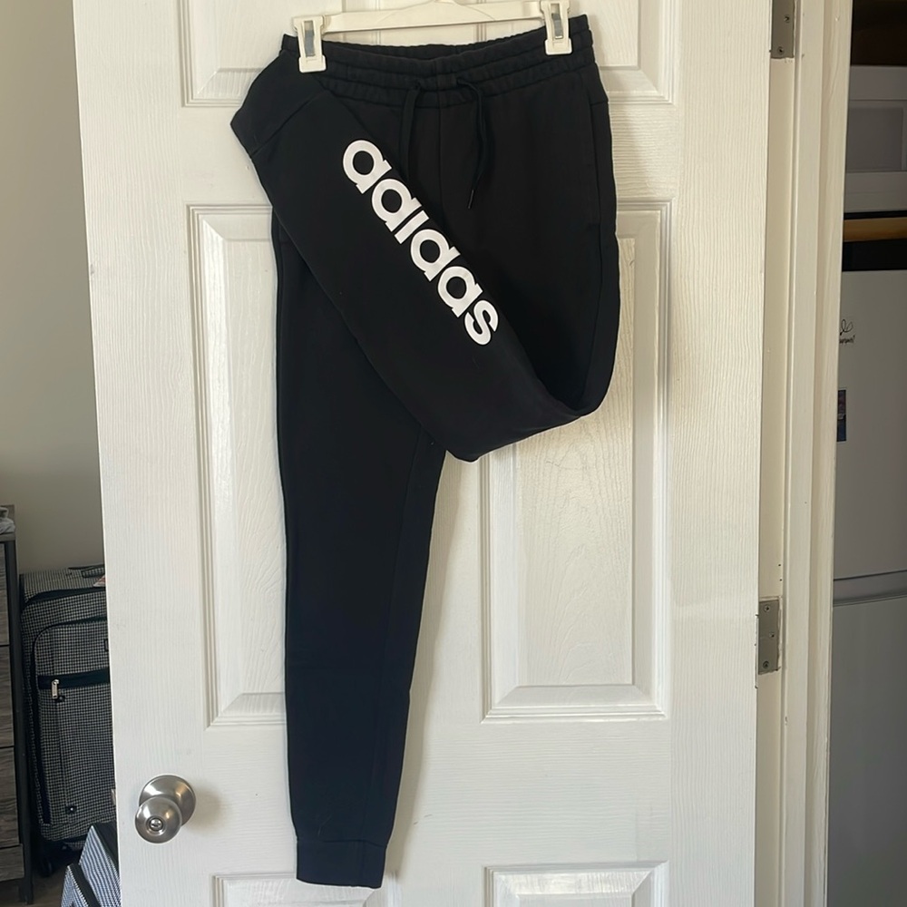 Black XS Adidas Sweatpants